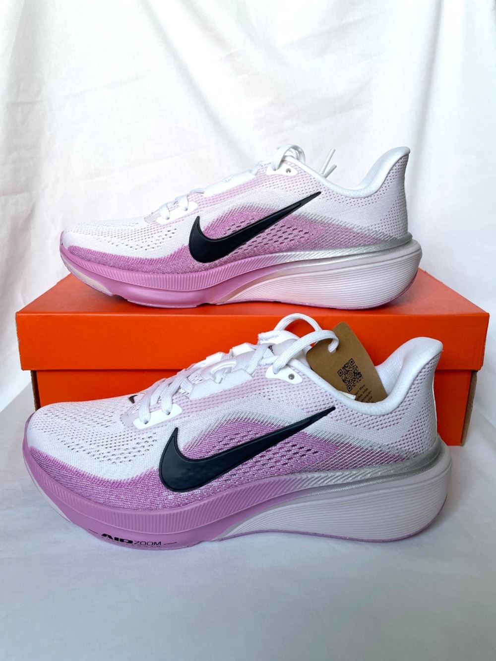 Nike Pegasus 42 White Magenta Pink Running Shoes IB1881-103